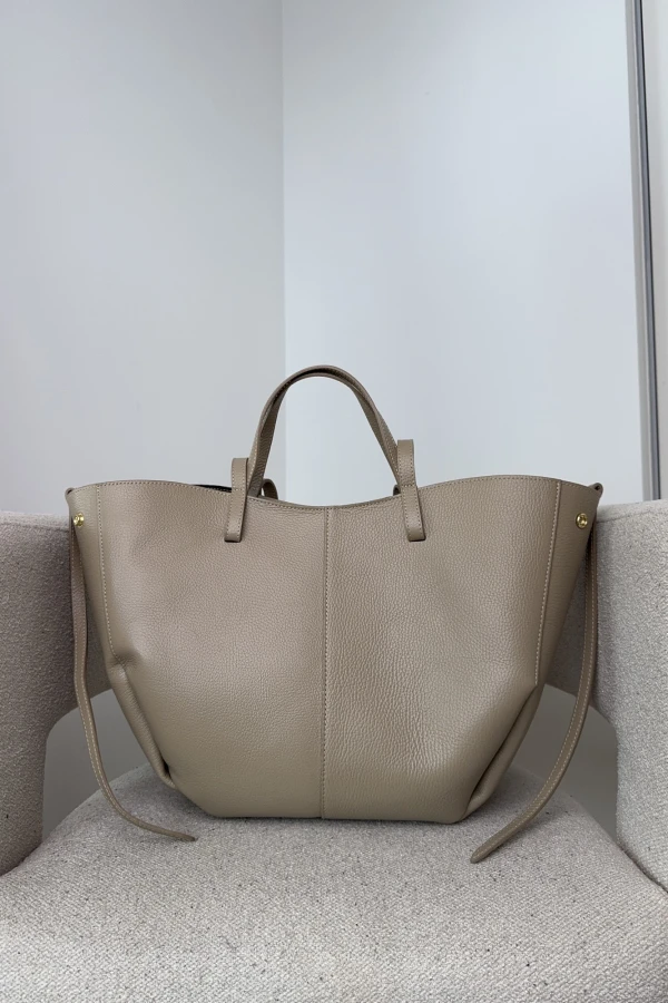 TOREBKA SHOPPERKA CAMILLA - DUŻA TAUPE