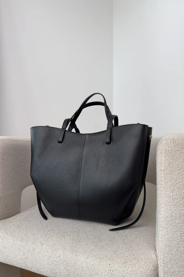 TOREBKA SHOPPERKA CAMILLA - DUŻA CZARNA