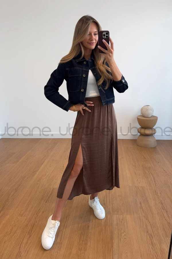 SPÓDNICZKA ENZO KARMEL/MOCCA