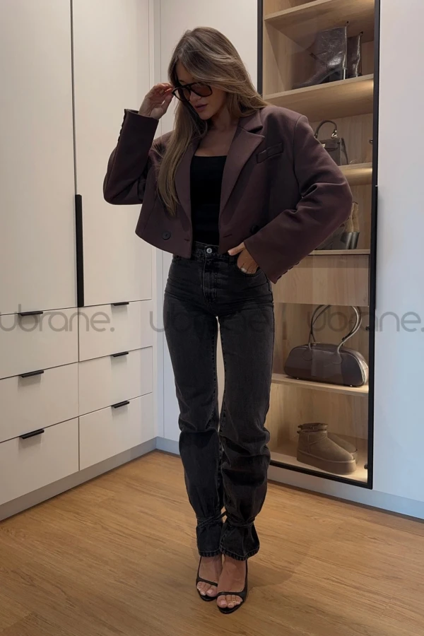 MARYNARKA KRÓTKA CZEKOLADA IGO