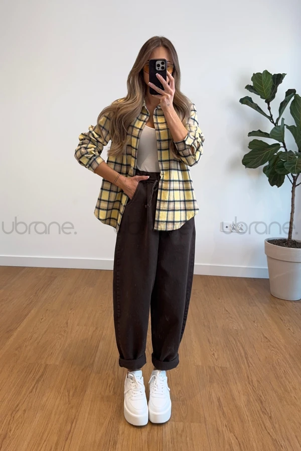 KOSZULA 100% BAWEŁNA CHICAGO - BANAN 500 5