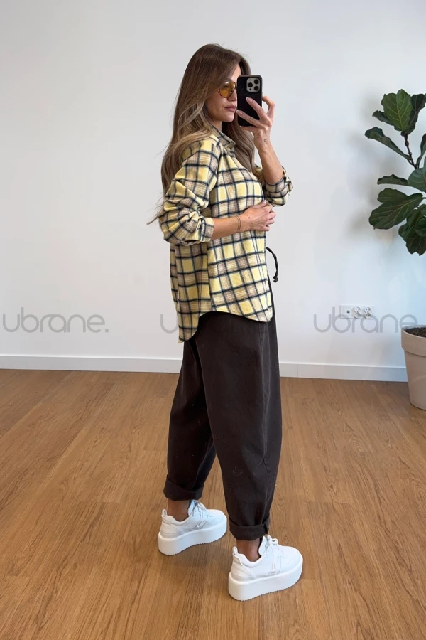 KOSZULA 100% BAWEŁNA CHICAGO - BANAN 500 7