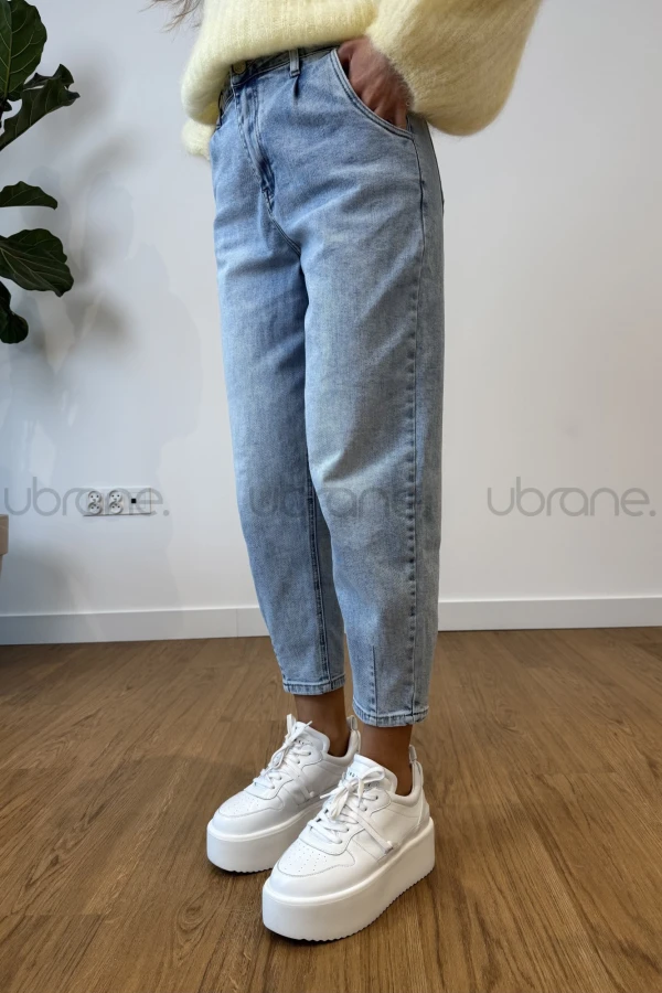 SPODNIE MIA MOM FIT BALLON - 76% BAWEŁNA - SJ1710