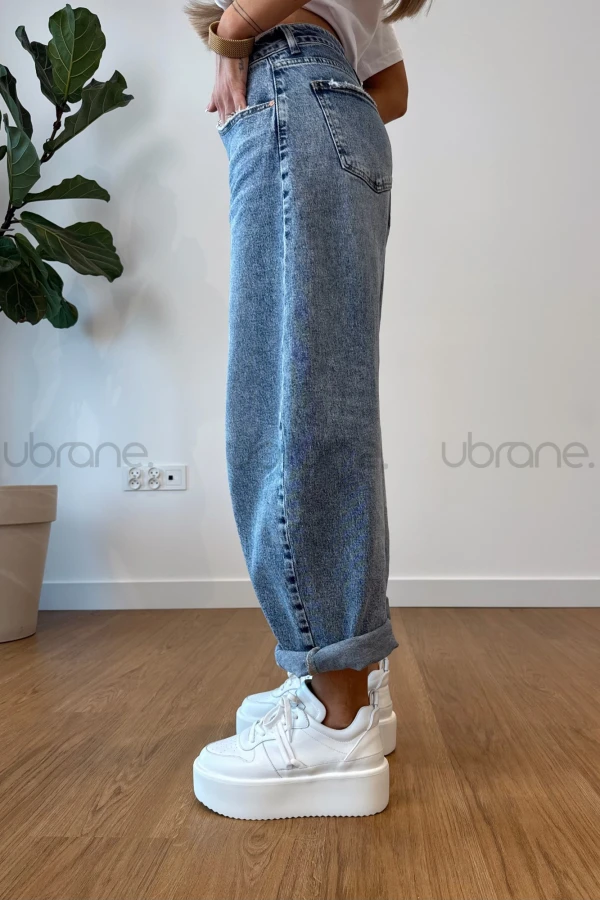 SPODNIE LUCY BANANA - 96% BAWEŁNA - H3580