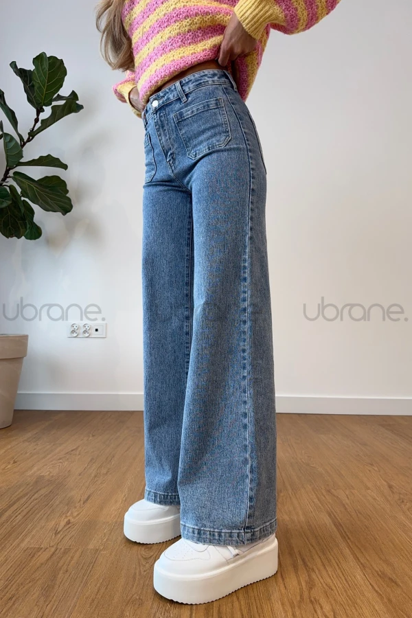 SPODNIE OTEGA WIDE LEG 4