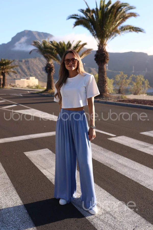 SPODNIE ADEJE Z 100% WISKOZY JEANS 3