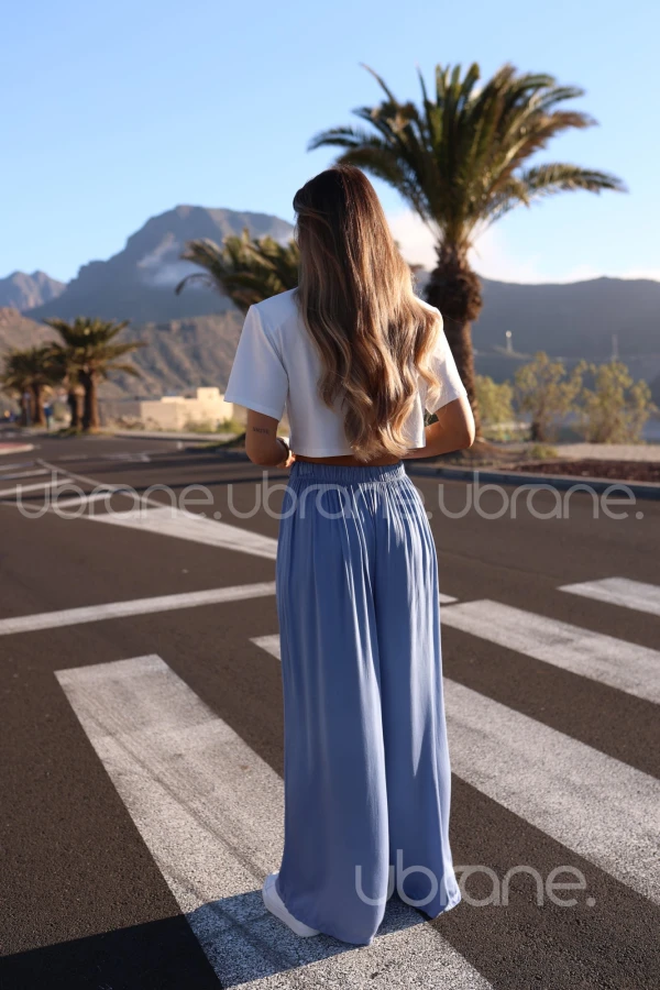 SPODNIE ADEJE Z 100% WISKOZY JEANS 5