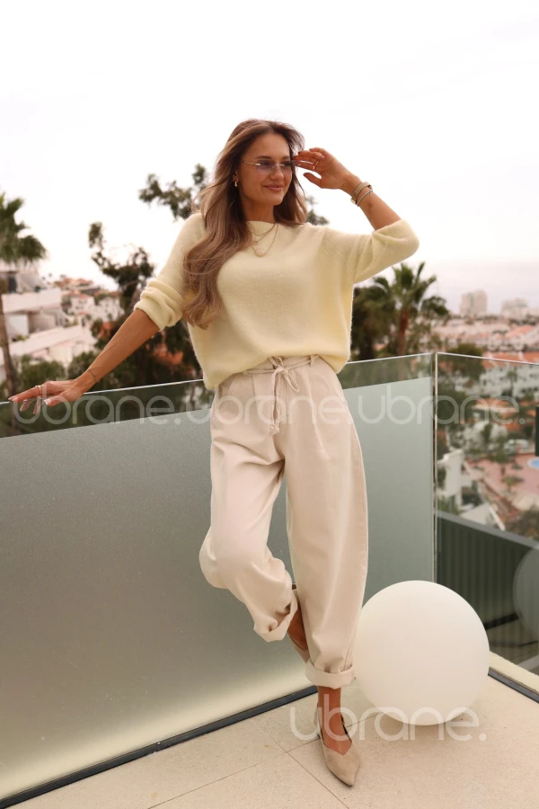 SWETER BABY ALPAKA MASEŁKO LILY