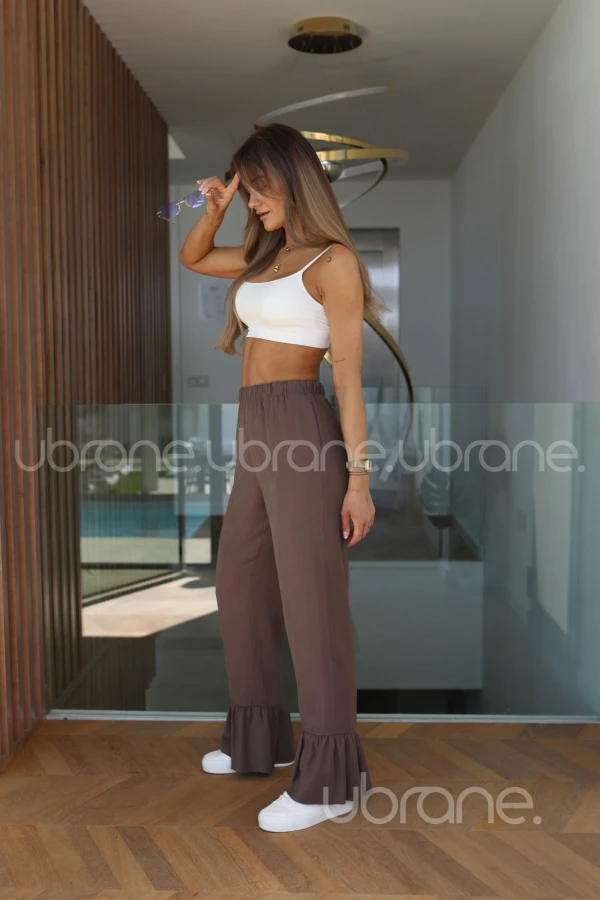 SPODNIE 90% WISKOZA CHOCOLATE VIA