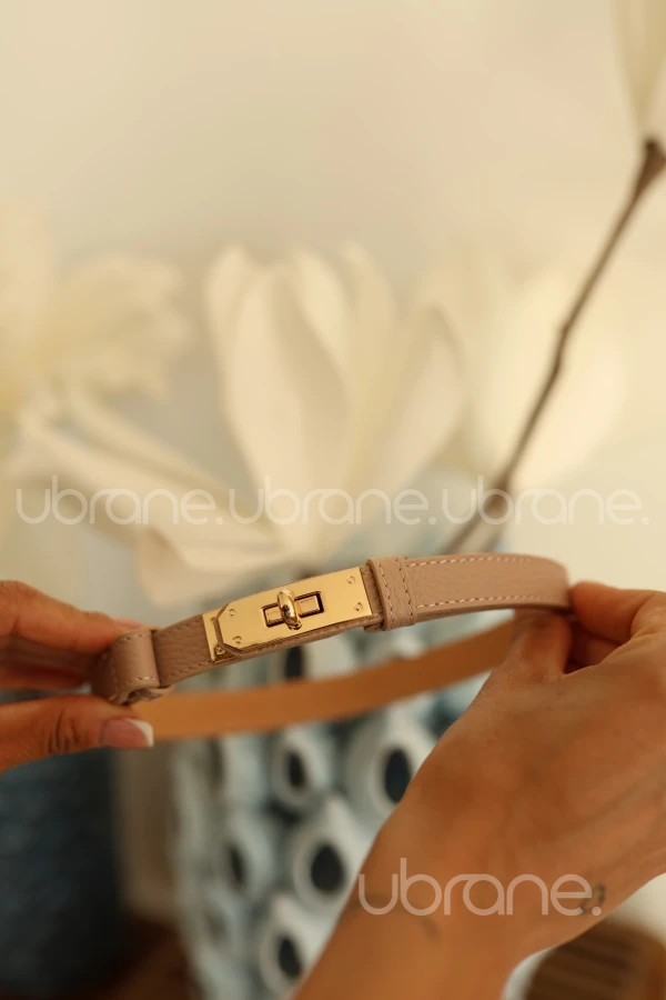 PASEK MIRA PUDER RÓŻ